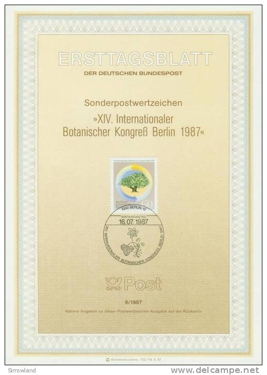 Berlin  1987  Ersttagsblätter  (13 ETBs  kpl. )  Mi: 1/1987-13/1987 (30,90 EUR)