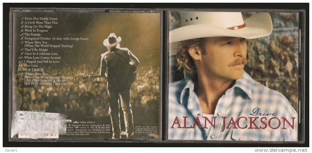 Alan Jackson - Drive - Original  CD - Country & Folk