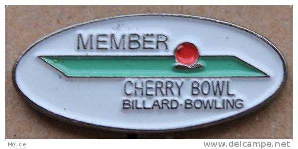 MEMBER CHERRY BOWL - BILLARD,BOWLING   -     (ROUGE) - Billard