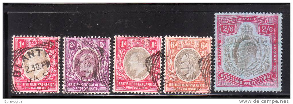 British Central Africa 1903-07 King Edward VII Def Used - Other & Unclassified