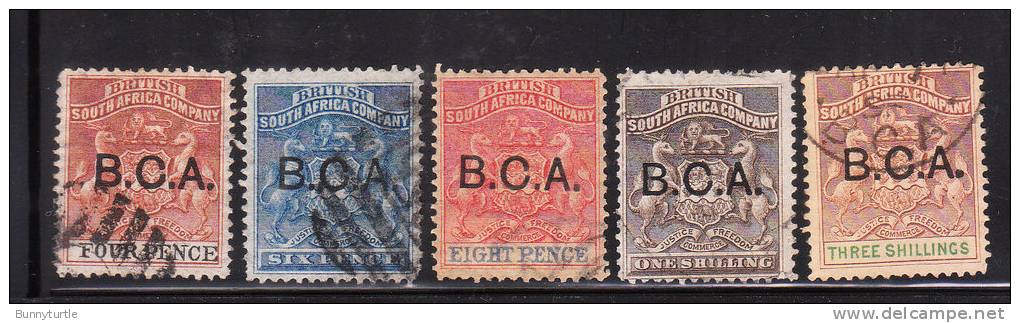 British Central Africa 1891-95 Overprinted B.C.A. Used - Other & Unclassified