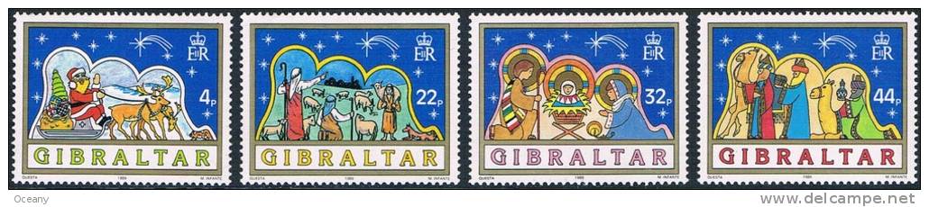 Gibraltar - Noël 585/588 ** - Christmas