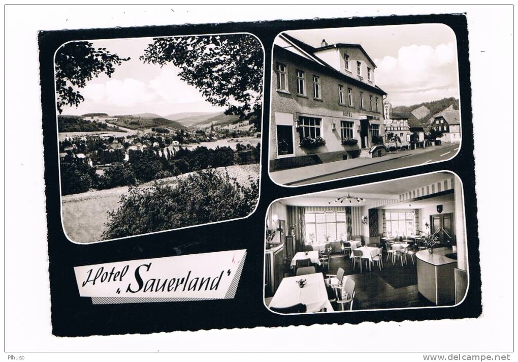 D3735   GREVENBRÜCK : Hotel Sauerland - Olpe