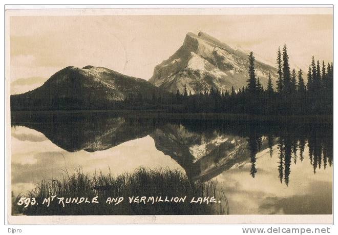 Mount Rundle And Vermillion Lake 593 - Banff