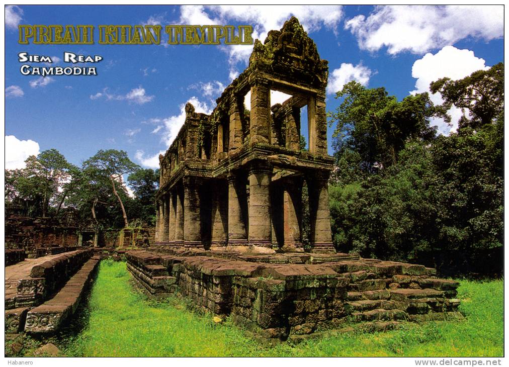 CAMBODIA - PREAH KHAN TEMPLE - ANGKOR THOM - SIEM REAP - PERFECT MINT QUALITY - Cambodia