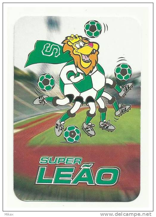 Super Leão - Sporting Clube Portugal - Portuguese Pocket Calendar 2002 - Tamaño Pequeño : 2001-...