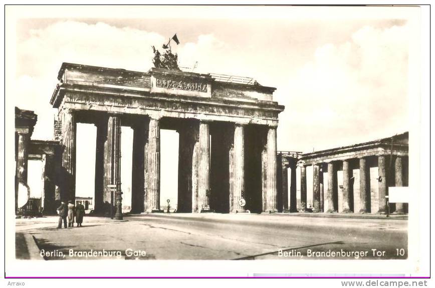 GER132 - Berlin - Brandenburger Tor - Porta Di Brandeburgo