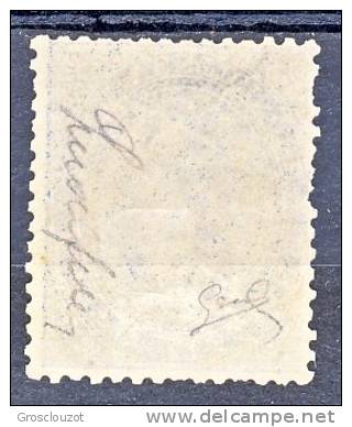 Regno U1, 1879, Sassone N. 40, C. 25 Azzurro, MNH, Freschissimo, Firmato Biondi - Nuovi