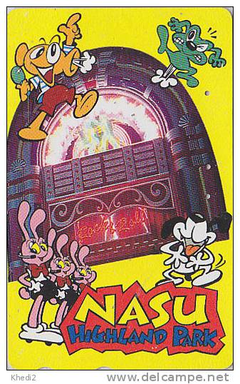 Télécarte Japon - Jeu PARC D´ATTRACTIONS NASU - AMUSEMENT PARK Game Japan Phonecard - VERGNÜGUNGSPARK - ATT 300 - Giochi