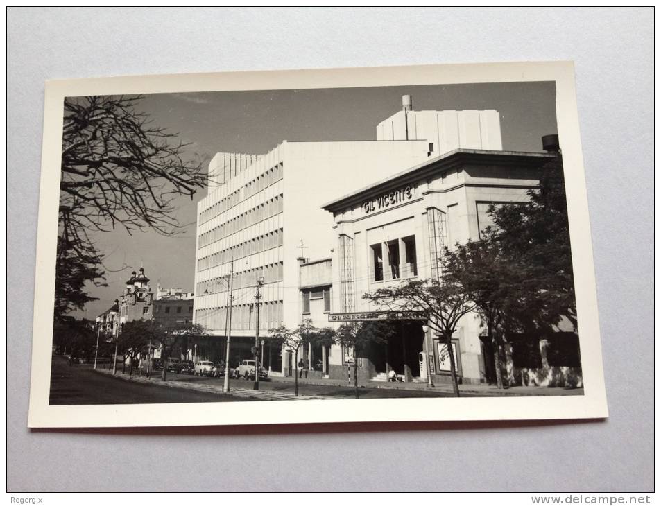 B3630) MOZAMBIQUE DELAGOA BAY PORTUGUESE AFRICA LOURENÇO MARQUES TEATRO GIL VICENTE  REAL PHOTO POSTCARD - Mozambique