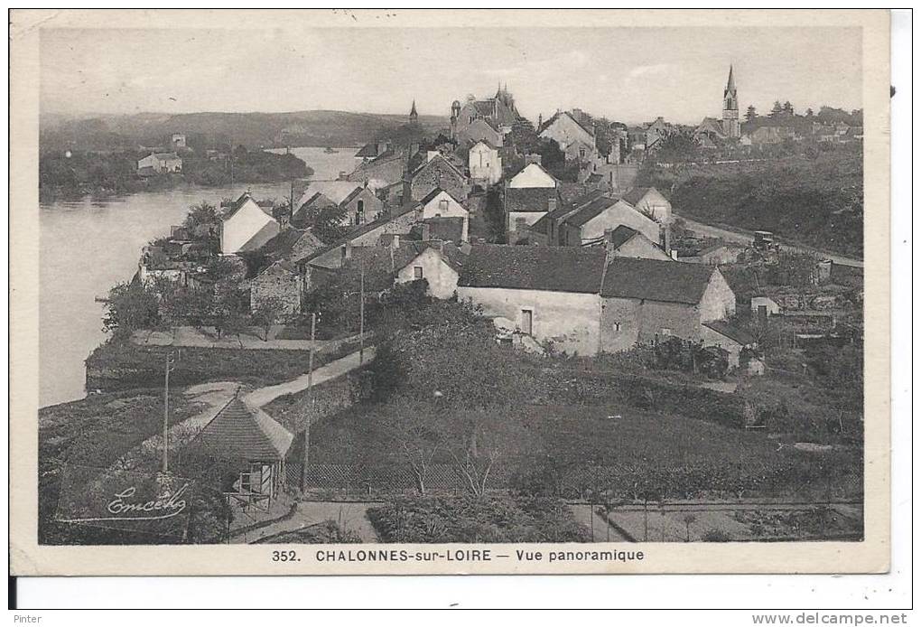 CHALONNES SUR LOIRE - Vue Panoramique - Chalonnes Sur Loire