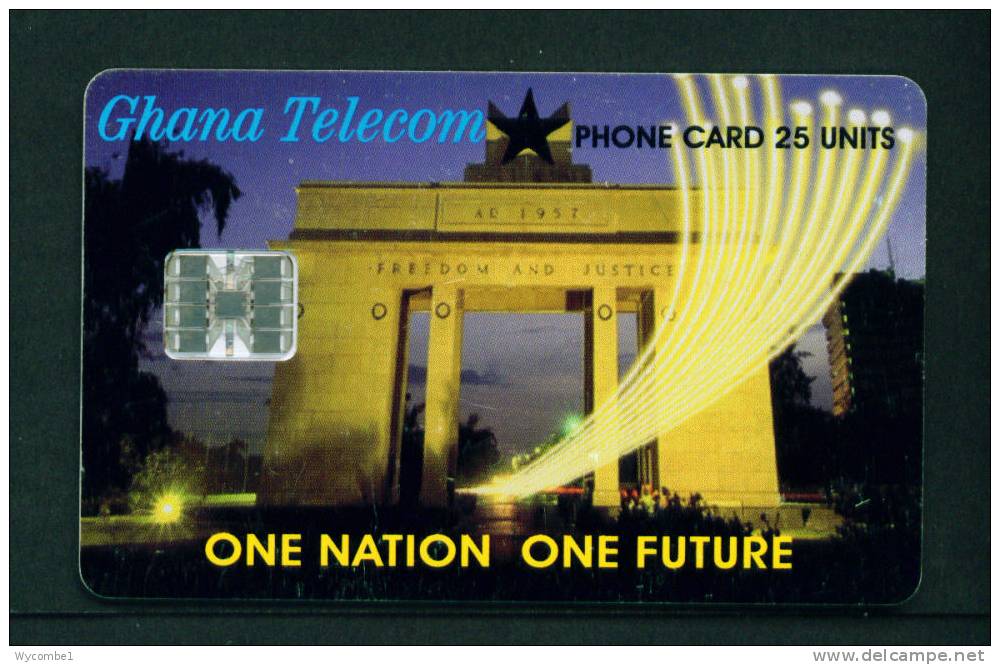 GHANA - Chip Phonecard As Scan - Ghana