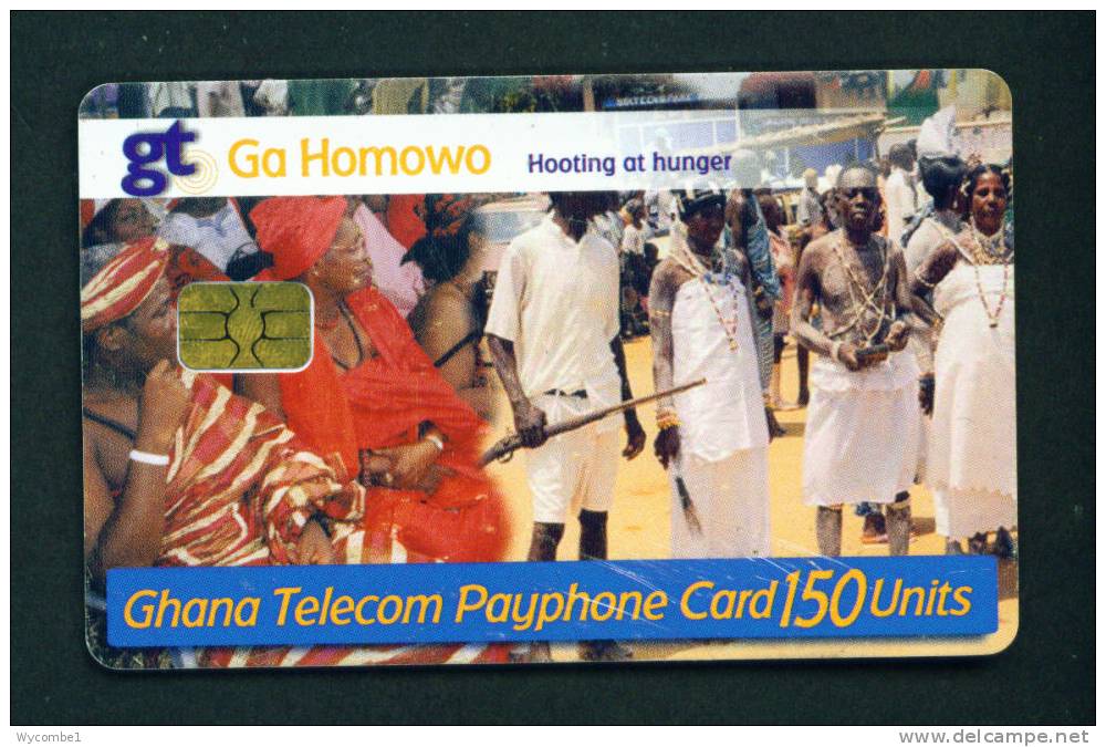 GHANA - Chip Phonecard As Scan - Ghana