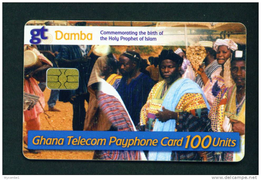 GHANA - Chip Phonecard As Scan - Ghana