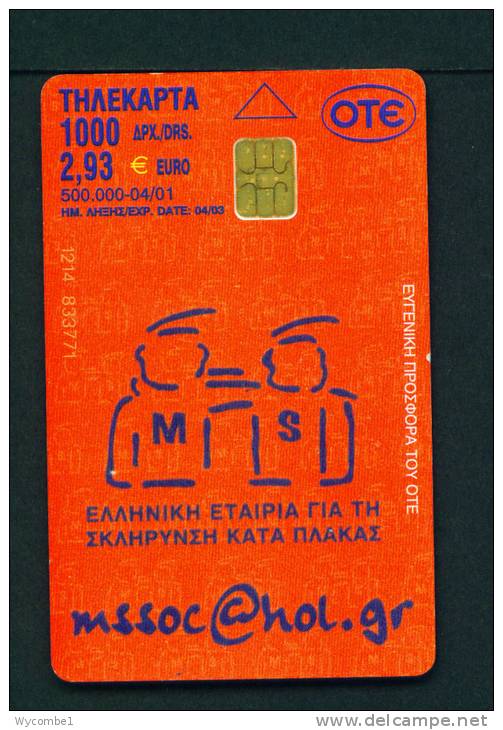 GREECE - Chip Phonecard As Scan - Grèce