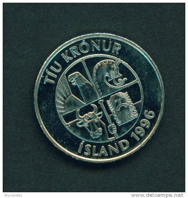 ICELAND - 1996 10k Circ. - Iceland