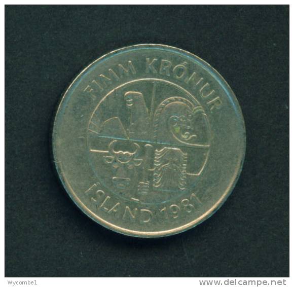 ICELAND - 1981 5k Circ. - Iceland