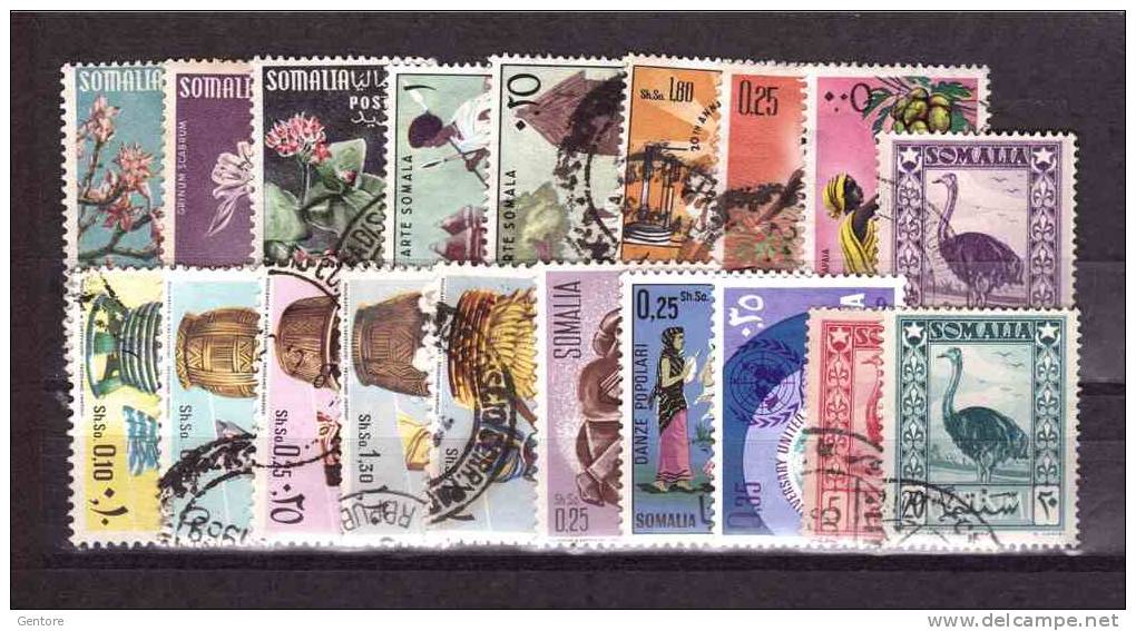 SOMALIA  Selection Of Early Stamps Mint And Cancelled - Somalia