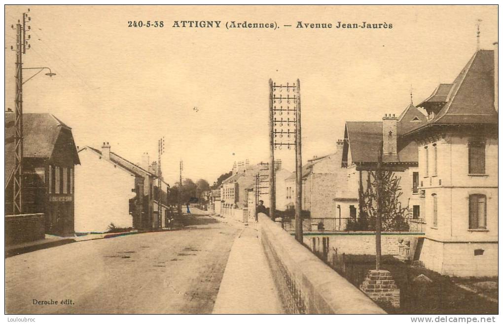 08 ATTIGNY AVENUE JEAN JAURES - Attigny