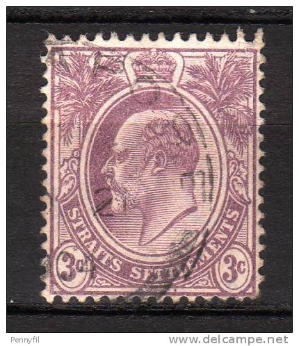 STRAITS SETTLEMENTS - 1905/06 YT 97 USED - Straits Settlements