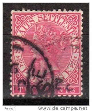 STRAITS SETTLEMENTS - 1882/99 YT 32 USED - Straits Settlements