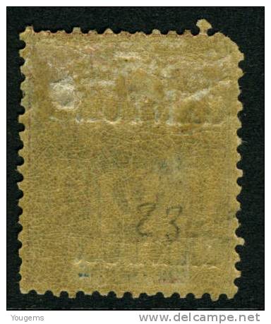 China France P.O. 1903 2c Error "CANTON" Overprint Double MH - Otros & Sin Clasificación