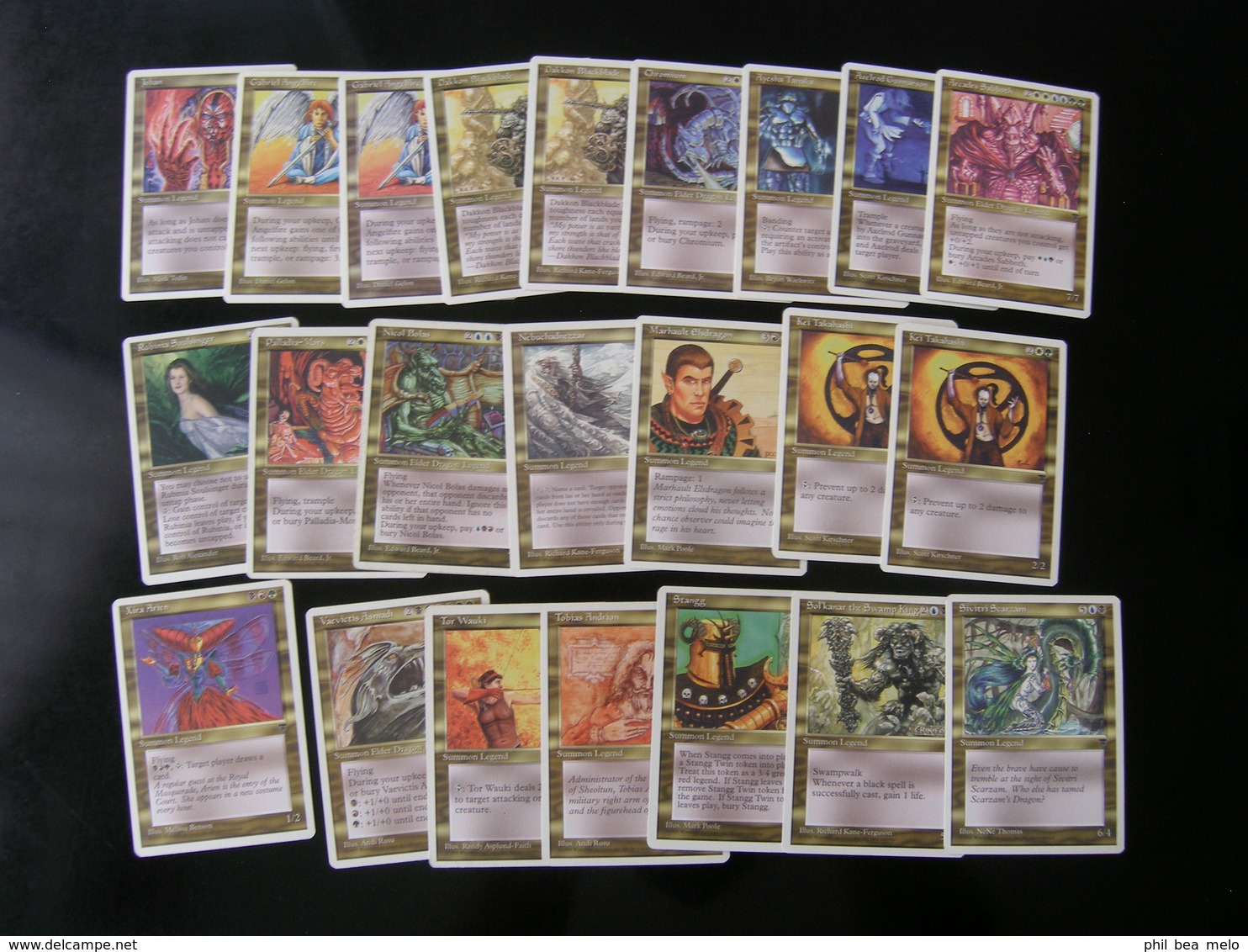 CARTE MAGIC THE GATHERING - CHRONICLES - LOT 122 CARTES EN ANGLAIS - VOIR PHOTOS ET DESCRIPTION - Lots