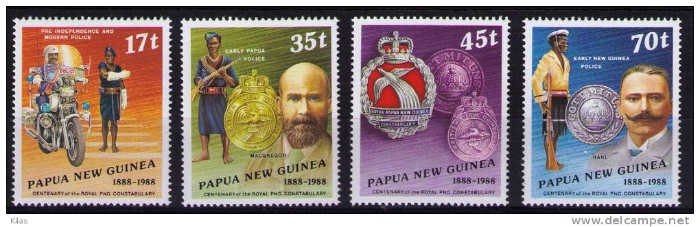 PAPUA NEW GUINEA  Police Centenary - Police - Gendarmerie