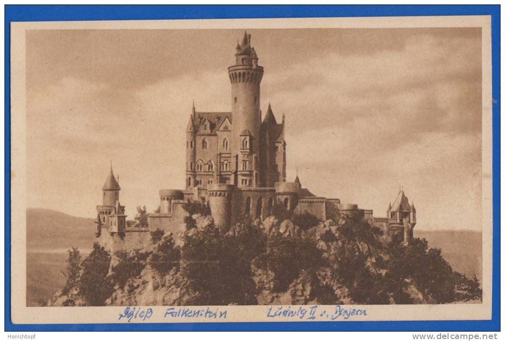 Deutschland; Falkenstein Bei Pfronten; Schloss; 1923 - Pfronten