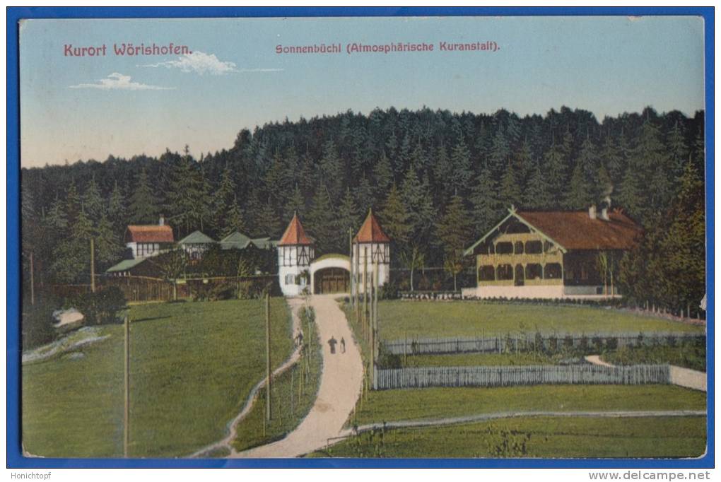 Deutschland; Bad Wörishofen; Sonnenbüchl Atmosohärische Kuranstalt; 1912 - Bad Wörishofen