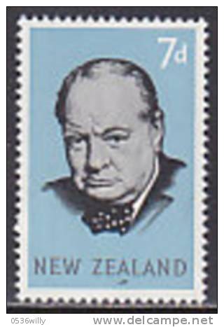 Neuseeland 1965. W. Churchill, Politiker, Zeitungsmitarbeiter (B.0778) - Ungebraucht