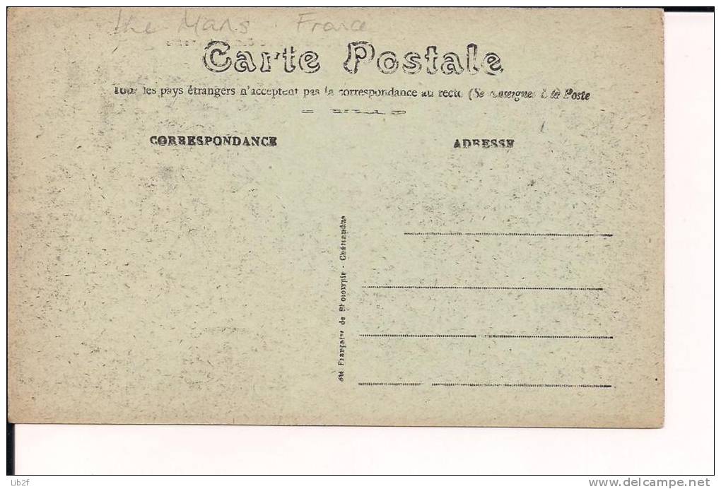 Auvours Sarthe Les Américains Au Camp 14-18 1914-1918 WWI Ww1 1wk Poilus - Other & Unclassified