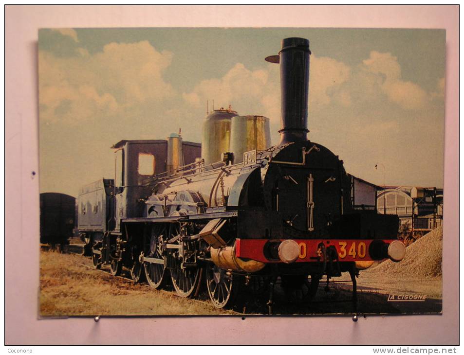 Musée Français Du Chemin De Fer - Mulhouse - Locomotive " Forquenot " N° 340 PO - 1882 - Eisenbahnen