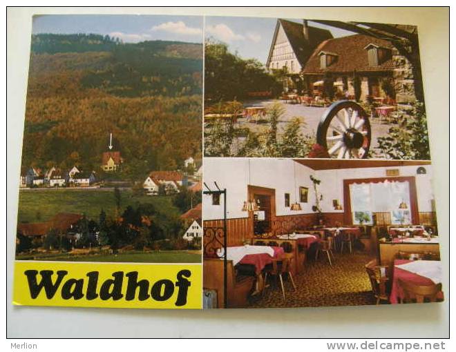 HAMELN  - Hotel Restaurant  WALDHOF   Stamp D102911 - Hameln (Pyrmont)