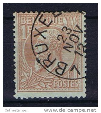 Belgium OBP 51 , 1884  Used Obl. - 1884-1891 Leopold II.