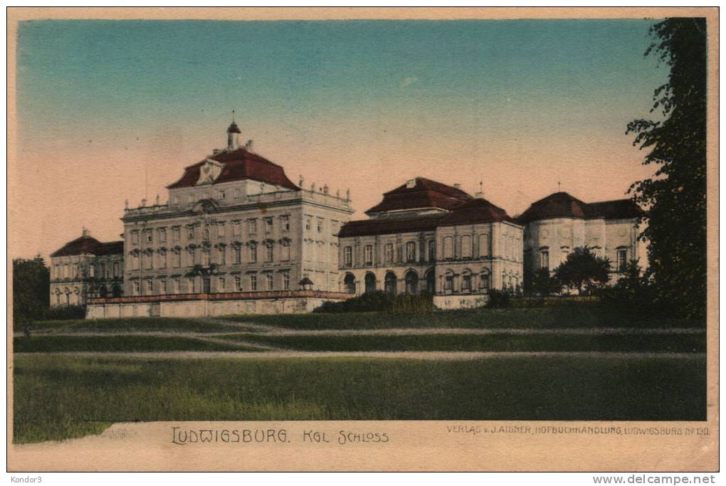 Ludwigsburg. Kgl. Schloss - Ludwigsburg