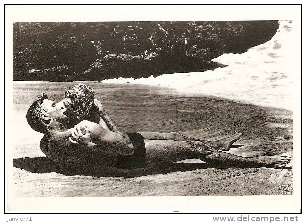 Anonyme : Déborah Ker Et Burt Lancaster ( Tant Qu'il Y Aura Des Hommes 1953 ) - Photographie