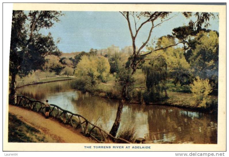 (969) Australia - SA - Adelaide Torrens River (old Card) - Adelaide