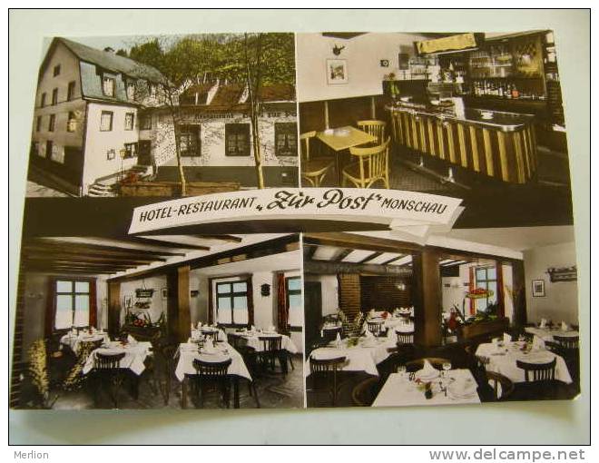 Hotel Restaurant  Zur Post - Monschau  /Montjoie  Eifel -  Rudi Hagemann D102964 - Monschau