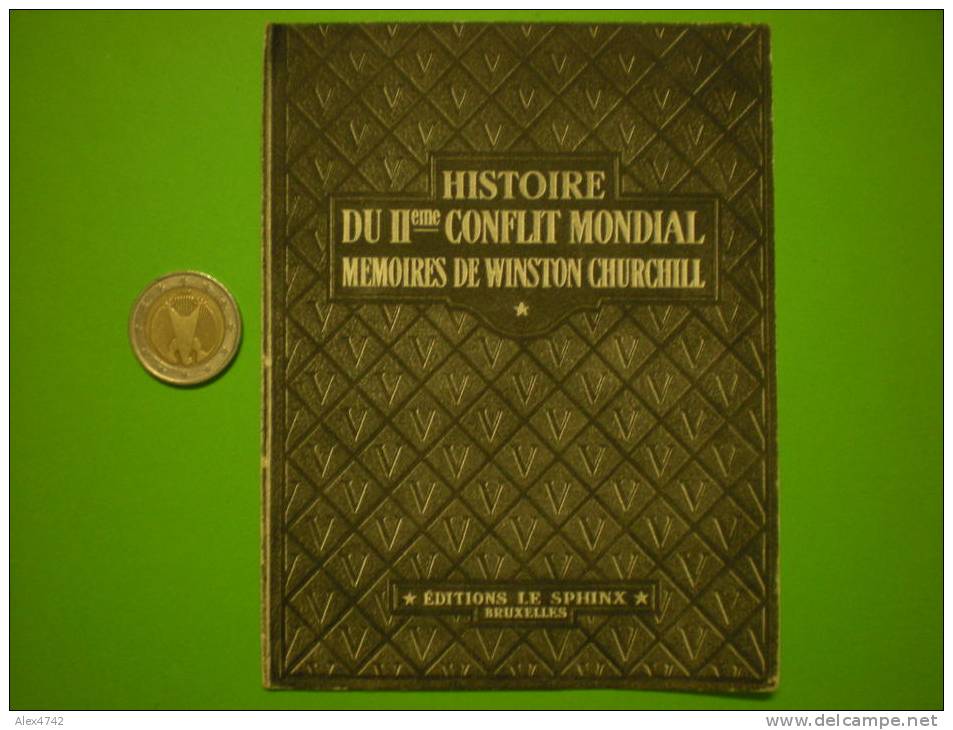 Petit Feuillet Publicitaire Du II' Conflit Mondial, Mémoire De Winston ChurChill - Ohne Zuordnung