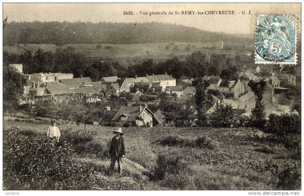 78 - SAINT-RÉMY-LÈS-CHEVREUSE - Vue Générale - Animée - St.-Rémy-lès-Chevreuse