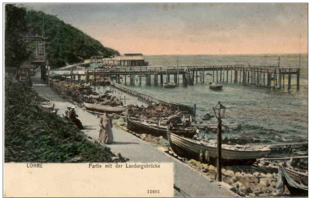 Lohme - Partie Mit Der Landungsbrücke - Rügen