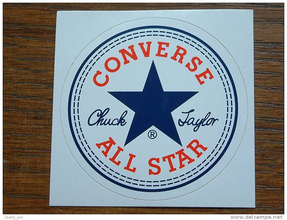 CONVERSE ALL STAR - Sticker / Zlfklever ( +/- 7 Cm - Zie/voir Details Foto ) ! - Autocollants