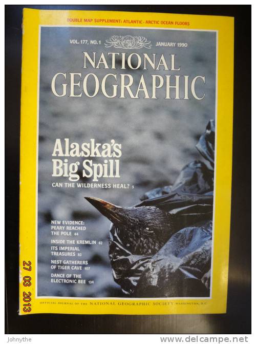 National Geographic Magazine January 1990 - Wetenschappen