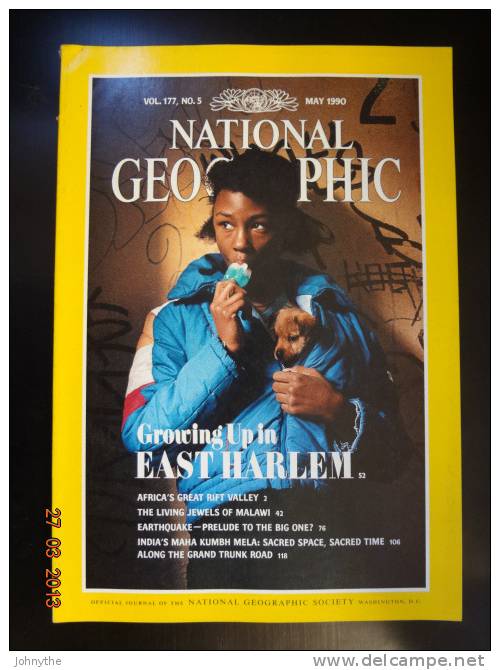 National Geographic Magazine May 1990 - Scienze