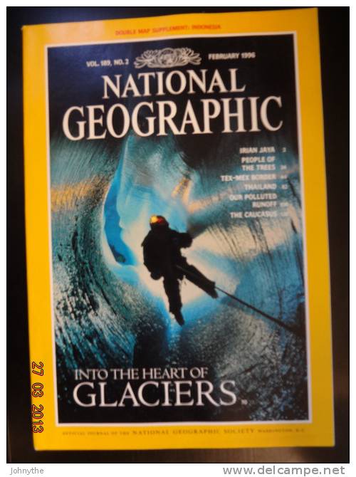 National Geographic Magazine February 1996 - Ciencias