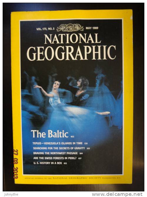 National Geographic Magazine May 1989 - Ciencias