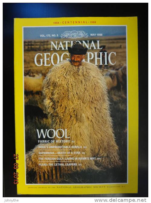 National Geographic Magazine May 1988 - Ciencias