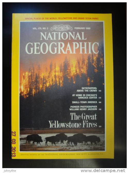 National Geographic Magazine February 1989 - Ciencias