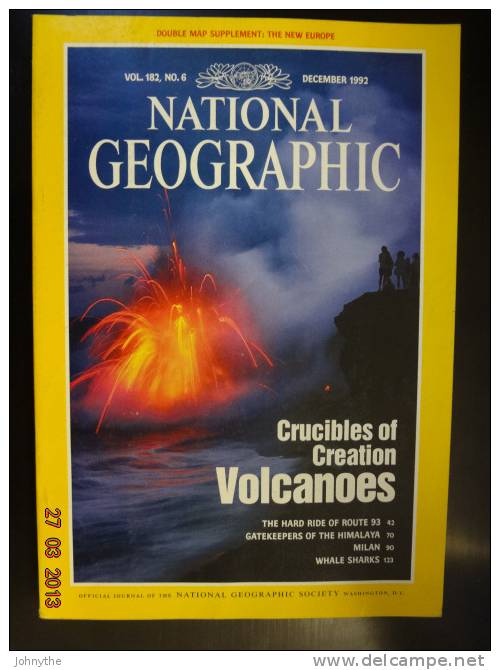 National Geographic Magazine December 1992 - Wissenschaften